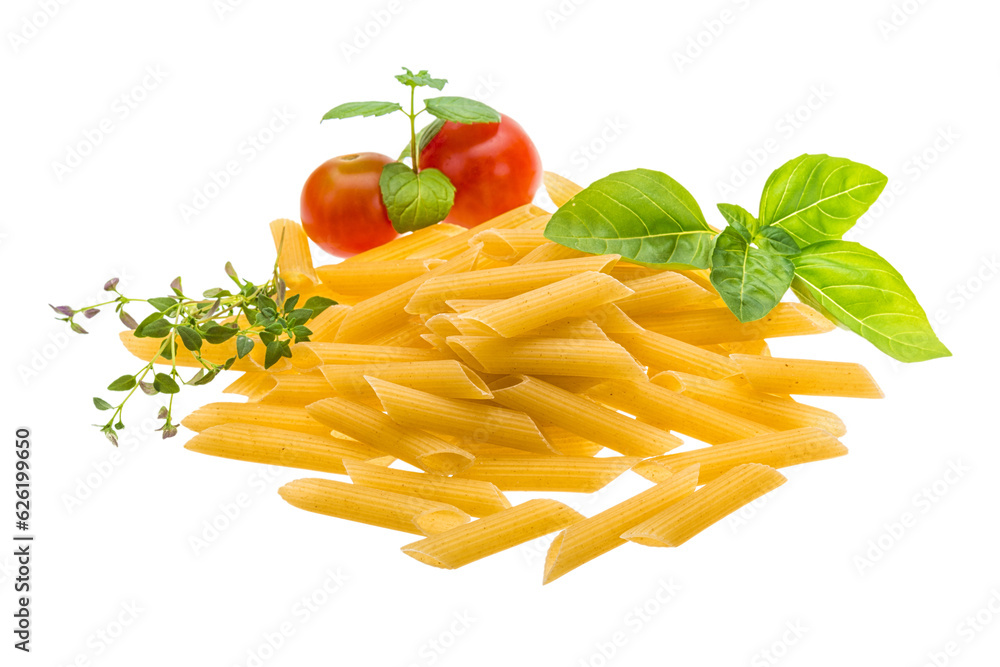 Raw macaroni