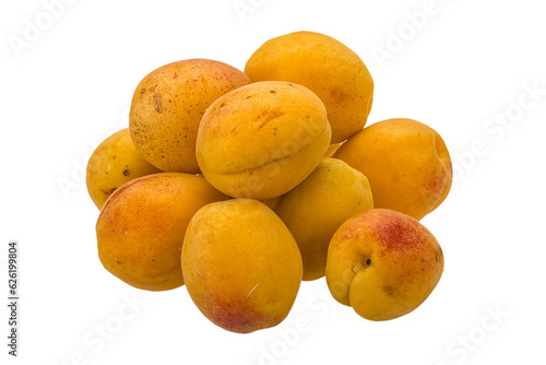 Apricots heap