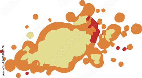Explosion and flash effect materials
