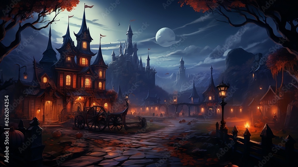 Halloween Heroes: A Thrilling Neighborhood Adventure of Brave Knights and Magical Quests