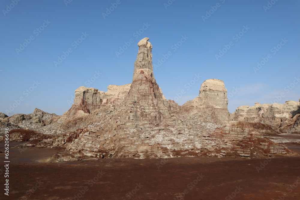 Fototapeta premium Dallol, Danakil-Depression, Äthiopien
