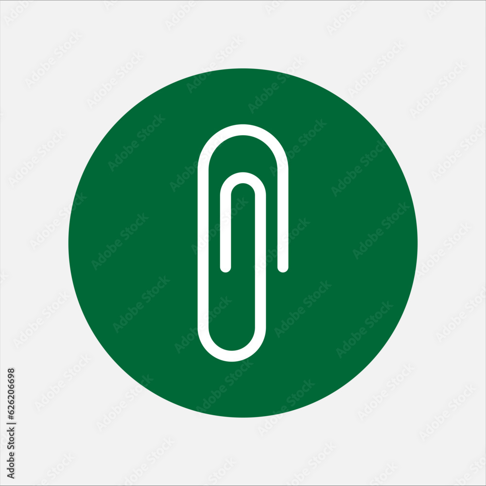 Attachment Icon. Symbol to Attach. Paper Clip - Vector. Attachment Icon. Symbol to Attach. Paper Clip - Vector.