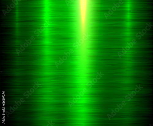 Metal green texture background, brushed metal texture plate pattern, shiny metallic texture.