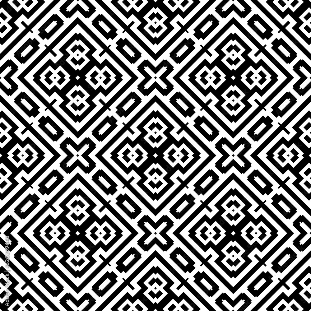 Embroidery ornament. Seamless pattern. Geometrical backdrop. Shapes background. Geometric wallpaper. Tribal motif. Digital paper. Textile print. Abstract vector. Embroidery ornament. Seamless pattern. Geometrical backdrop. Shapes background. Geometric wallpaper. Tribal motif. Digital paper. Textile print. Abstract vector.