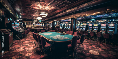 Casino von innen KI