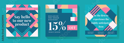 Special Promo, Product Launch, Early Purchase Social Media Template Post 