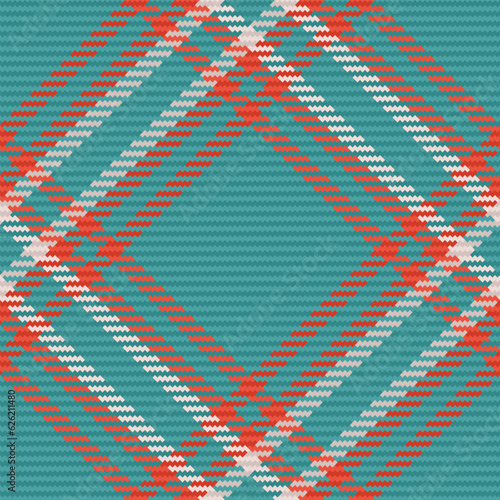 Fabric pattern textile of check plaid vector with a tartan texture background seamless.