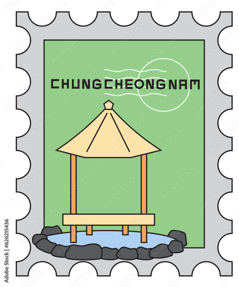 Obraz premium Chungcheongnam Korea