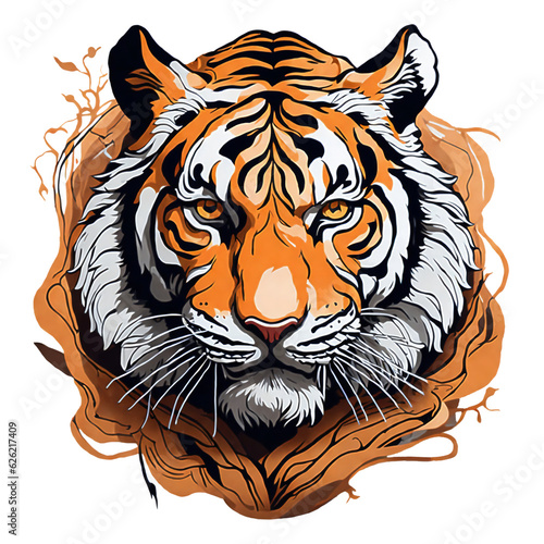 tiger head