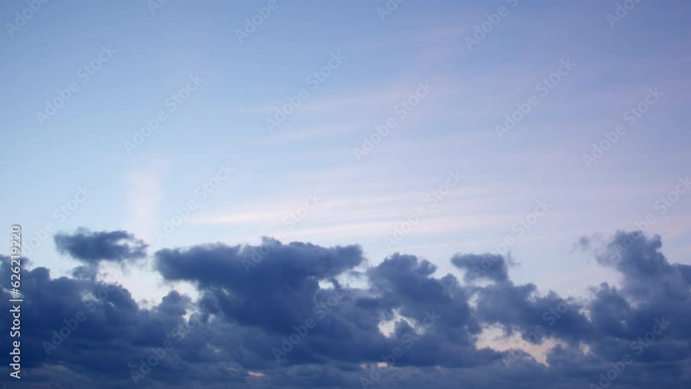 Against the serene and peaceful blue hour sky, the soft clouds create a beautiful and calming backdrop in this mesmerizing video timelapse. Against the serene and peaceful blue hour sky, the soft clouds create a beautiful and calming backdrop in this mesmerizing video timelapse.