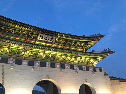 Photography 경복궁 광화문 야경 Gyeongbokgung Palace, Gwanghwamun night view