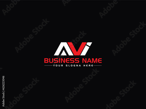 Unique Alphabet AVI av Letter Logo Icon Design For Your Business