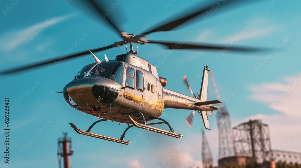 Fototapeta premium Helicopter