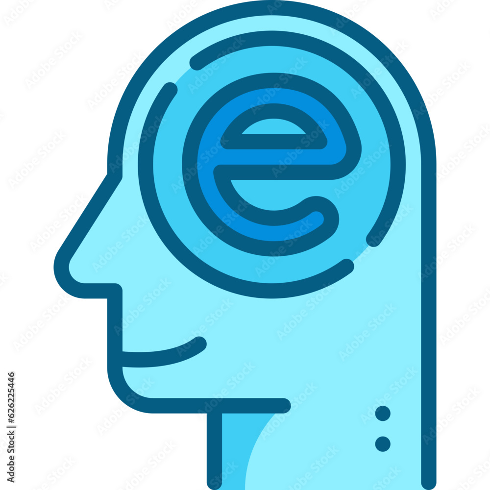 Obraz premium elearning two tone icon