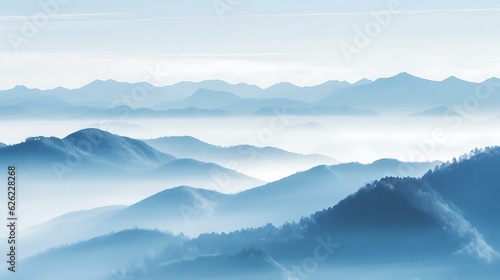 a view of a mountain range © KWY