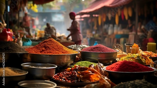 Fototapeta Naklejka Na Ścianę i Meble -  a table full of food