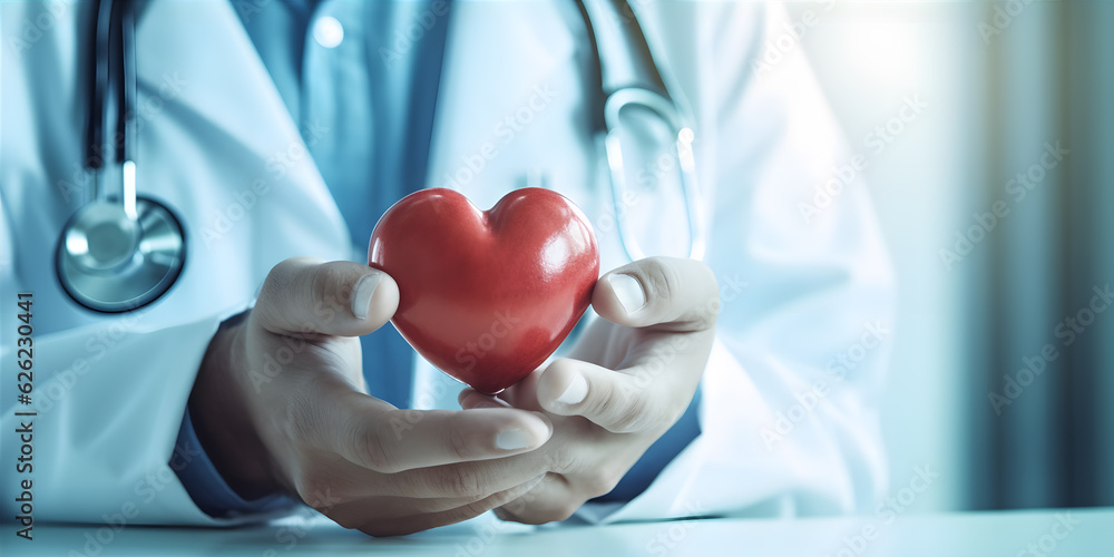 A doctor with a stethoscope, surrounded bright and sterile hospital room. The atmosphere is focused and professional. A doctor with a stethoscope, surrounded bright and sterile hospital room. The atmosphere is focused and professional.