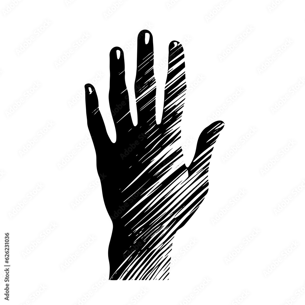 Human Hand Symbol Tattoo Print Lifeline Logo Human Hand Symbol Tattoo Print Lifeline Logo