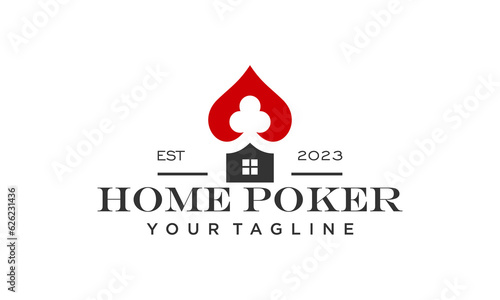 gambling house logo rocket vector suitable for gambling game logo