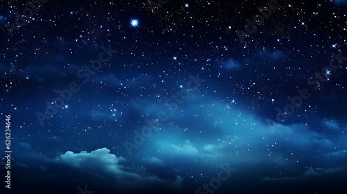 a starry night sky with a few stars
