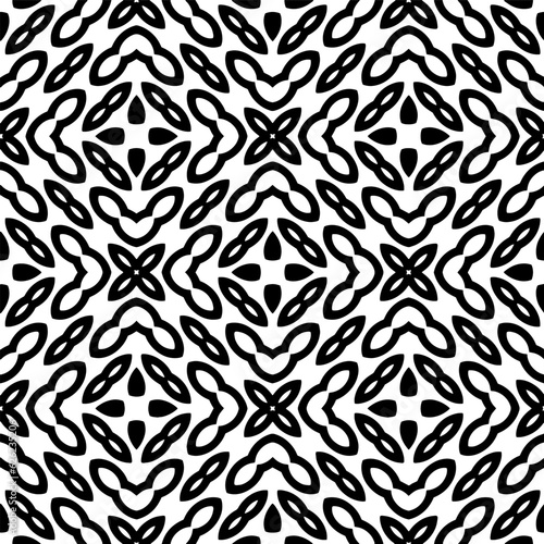  Simple monochrome texture. Abstract background. seamless repeating pattern.Black and white color.