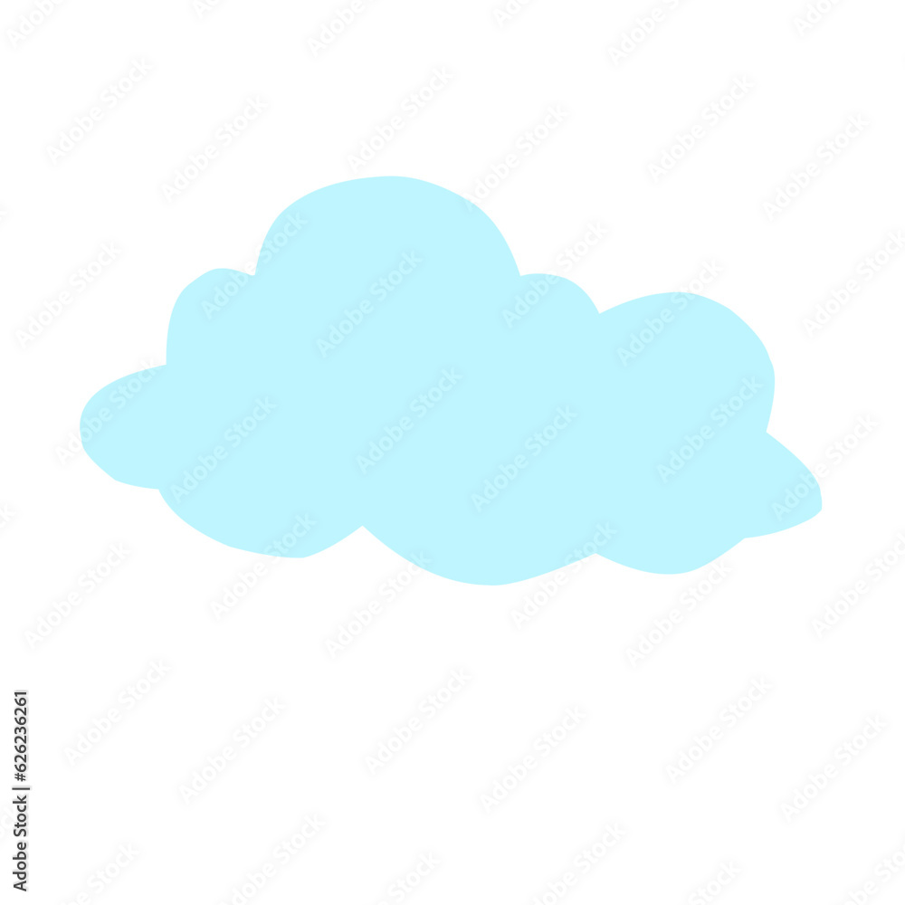 Cloud illustration vector Cloud illustration vector