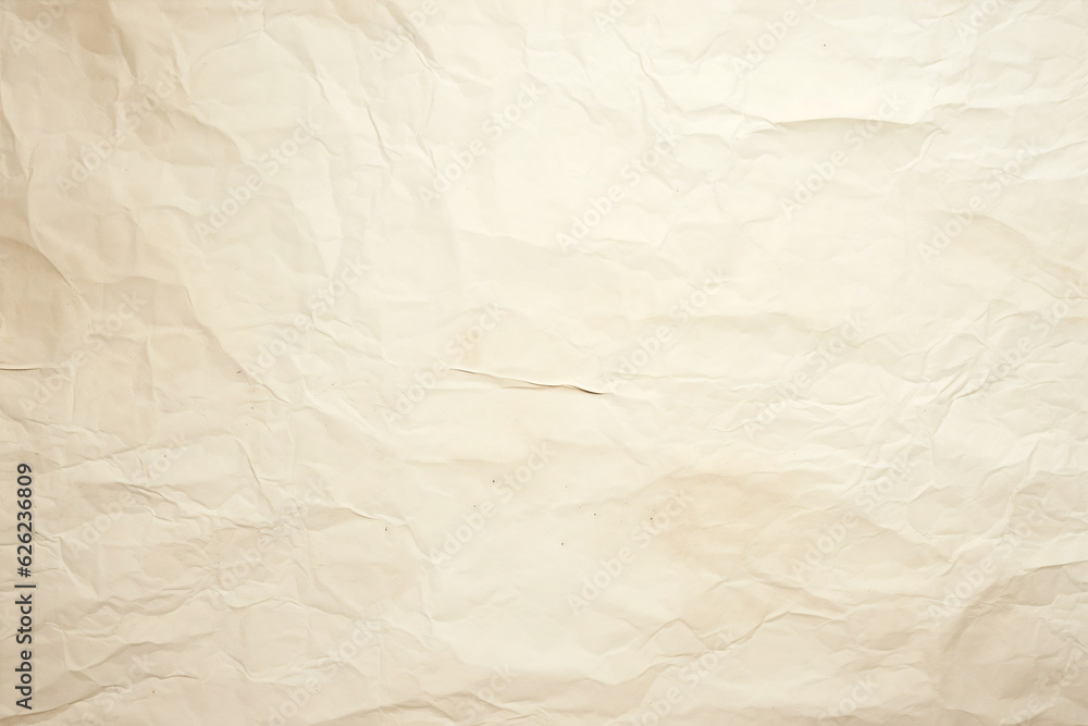 Obraz premium Old pale yellow paper background texture. Wallpaper or backdrop.