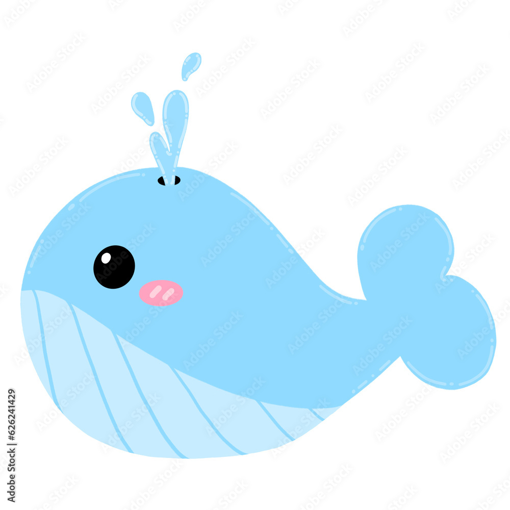 Whale Cartoon illustration Cute Blue Whale Cartoon Whale Cartoon illustration Cute Blue Whale Cartoon