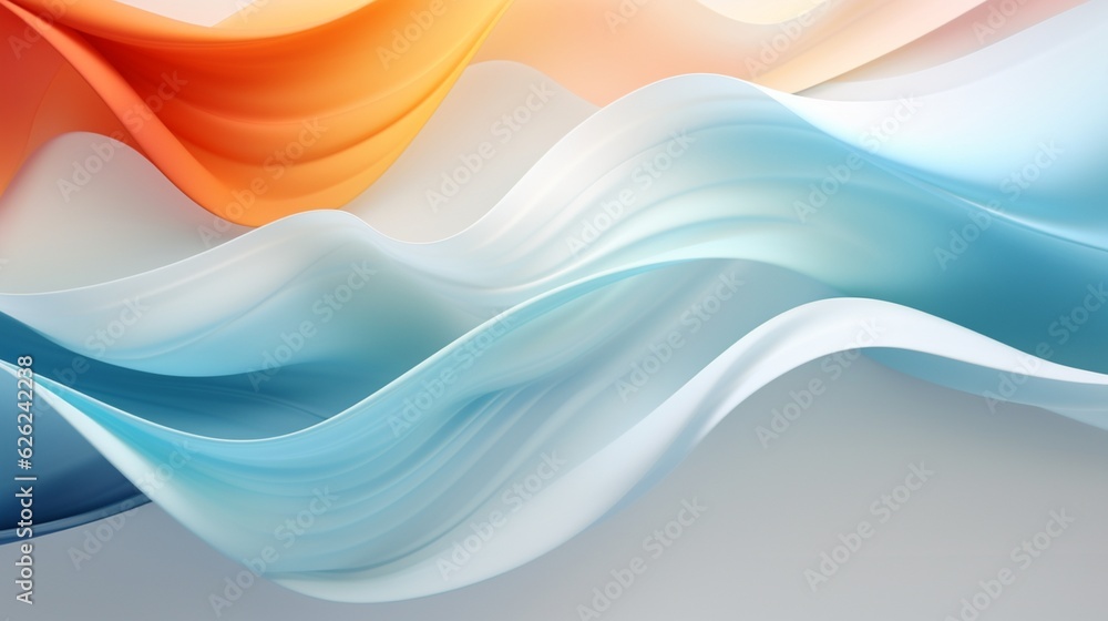 Obraz premium Abstract Light Background Generative AI