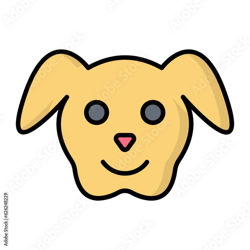 Happy Pet Line Color Icon