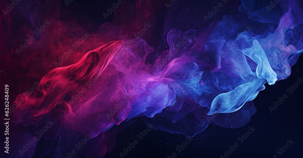 Obraz premium Abstract Dark Background, generative ai