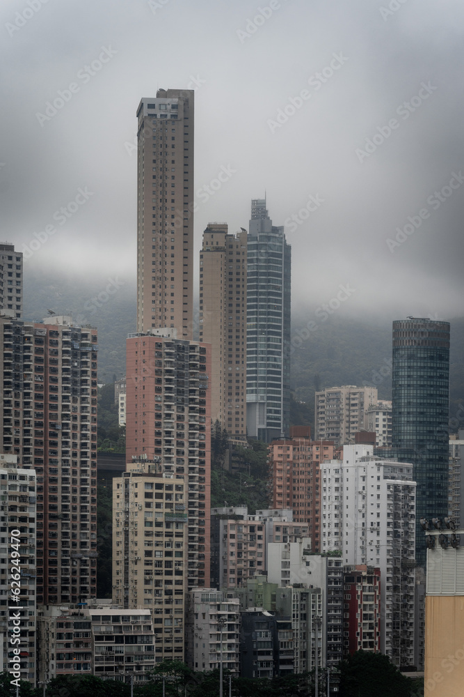 Hong Kong tall residential architecture