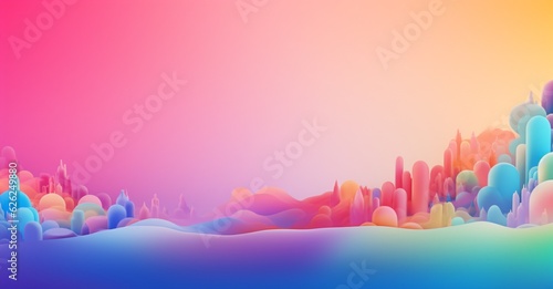 Abstract Background, generative a