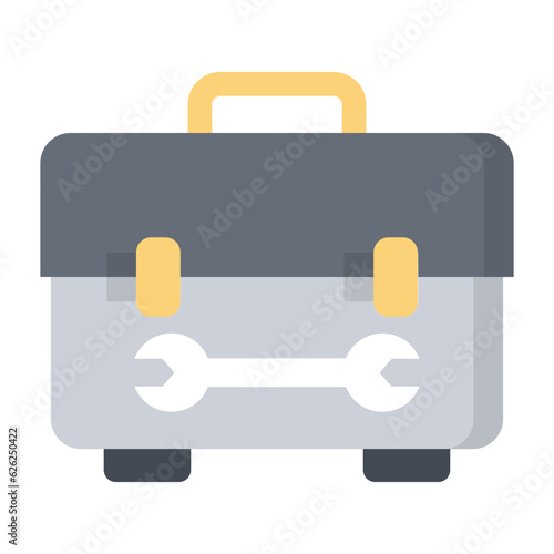 Tool Box Flat Icon