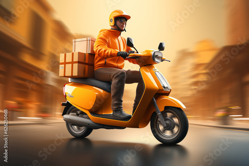 environmentally friendly delivery options  such as using electric vehicles or promoting bike courier services Generative AI