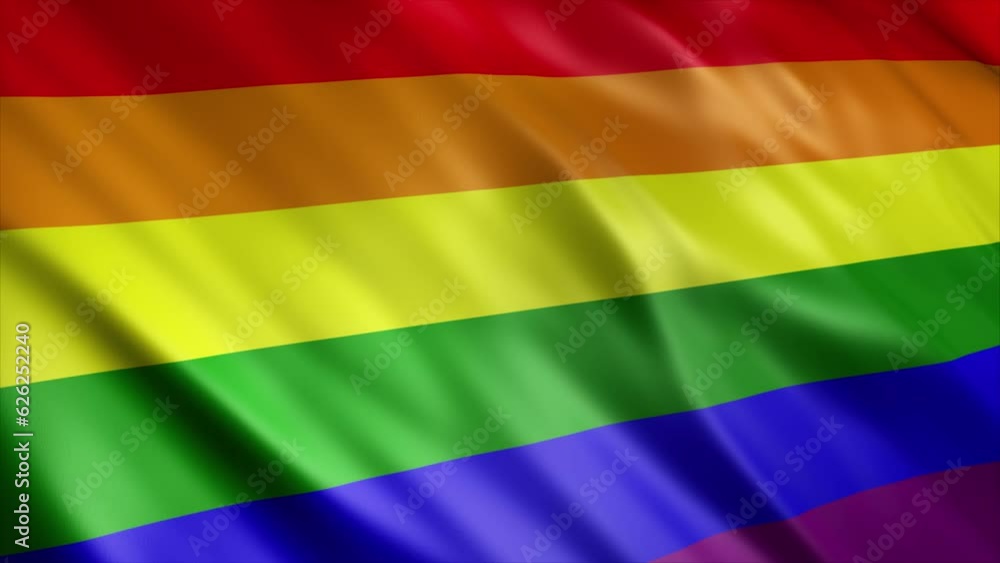 Gay Pride Rainbow Flag Animation
Gay Pride Rainbow Flag Animation