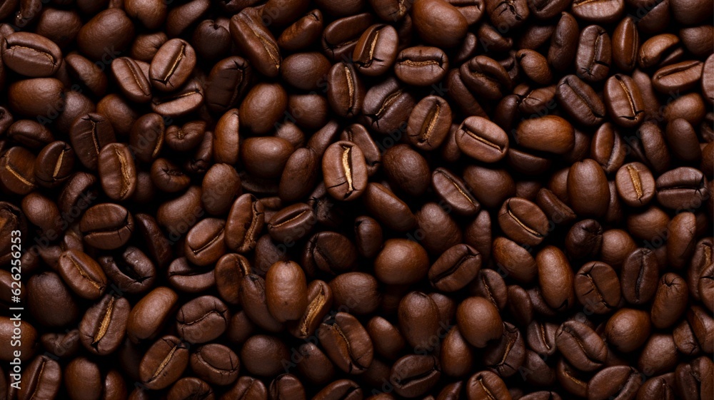 Coffee Beans, Ai Generative illustration Coffee Beans, Ai Generative illustration