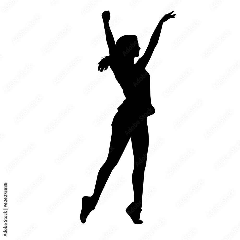 dancer silhouette illustration 