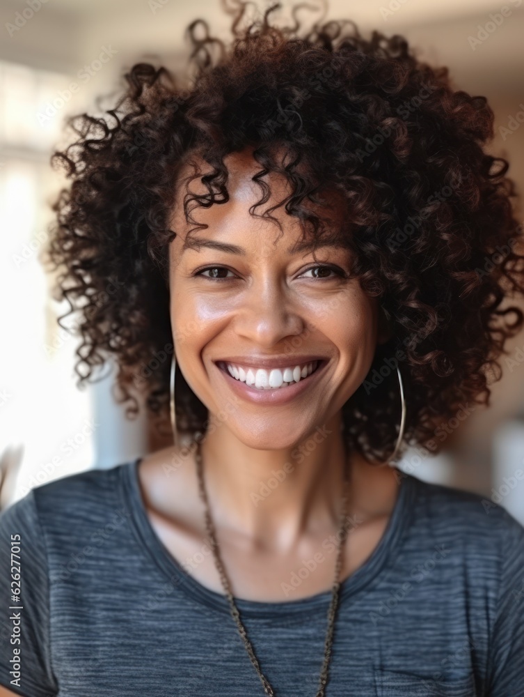 Beautiful middle-aged women smile. Beautiful middle-aged women smile.