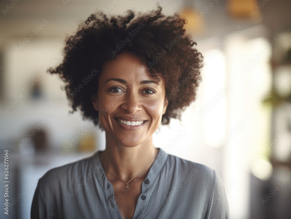 Beautiful middle-aged women smile. Beautiful middle-aged women smile.