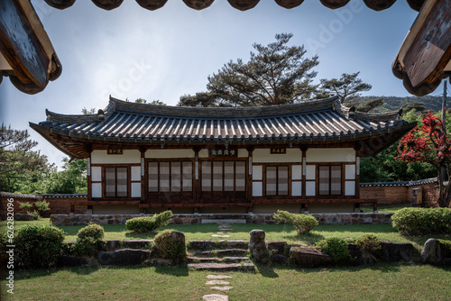 Old Korean pavilion