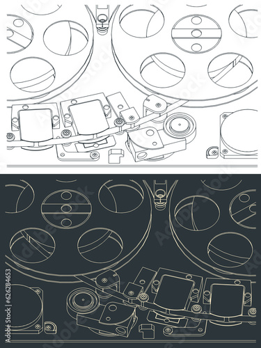 Tape drive mechanism of reel-to-reel recorder