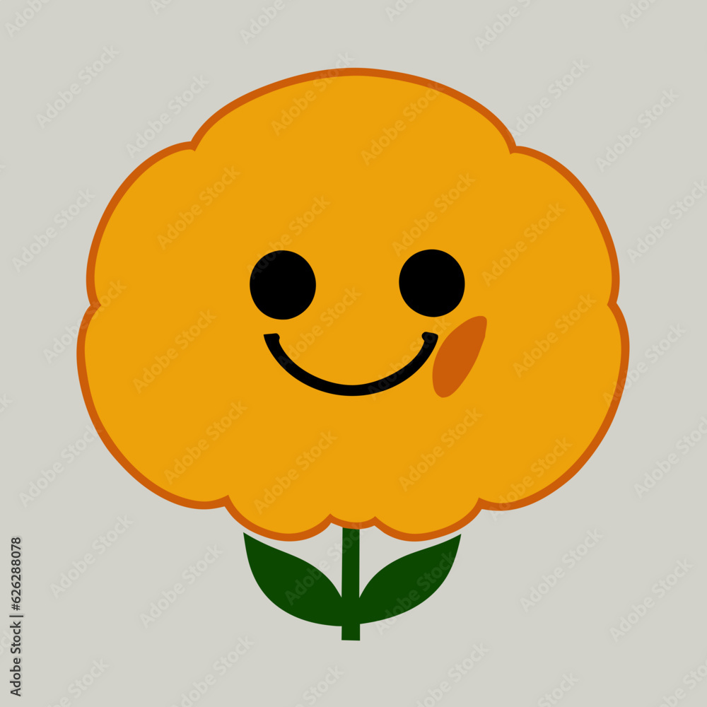 flower with a smile