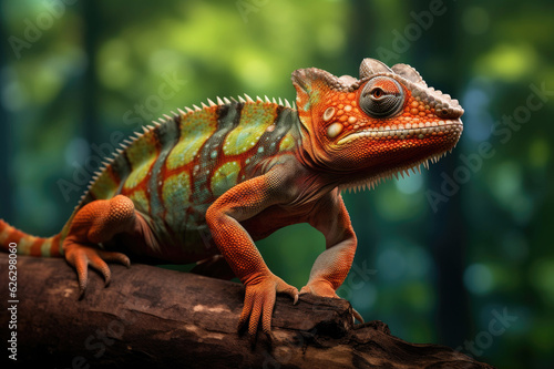 Madagascar chameleon on a tree © Venka