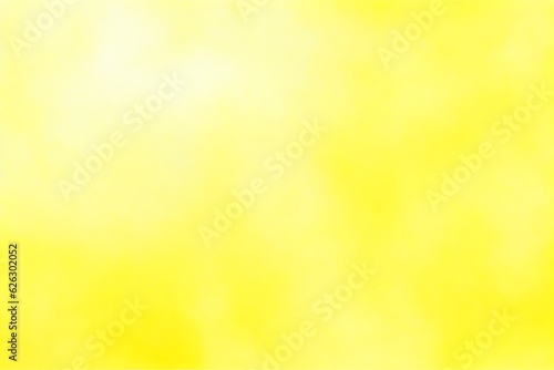 Photo yellow watercolor texture background, generative ai