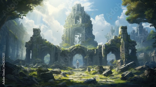 Fantasy Ruins Game Artwork