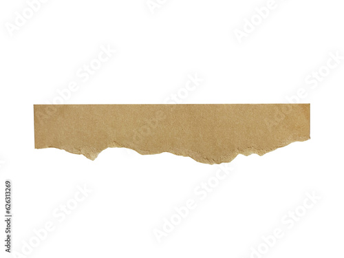 Kraft torn paper 