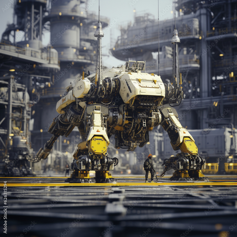Robot Machine Future Robotic Sci-fi Military 3D Science Fiction Technology Apocalypse Generative AI Futuristic Robot Machine Future Robotic Sci-fi Military 3D Science Fiction Technology Apocalypse Generative AI Futuristic