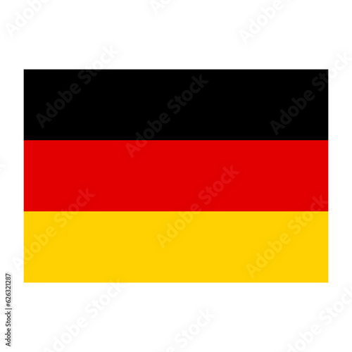 Vector illustration of Germany flag 