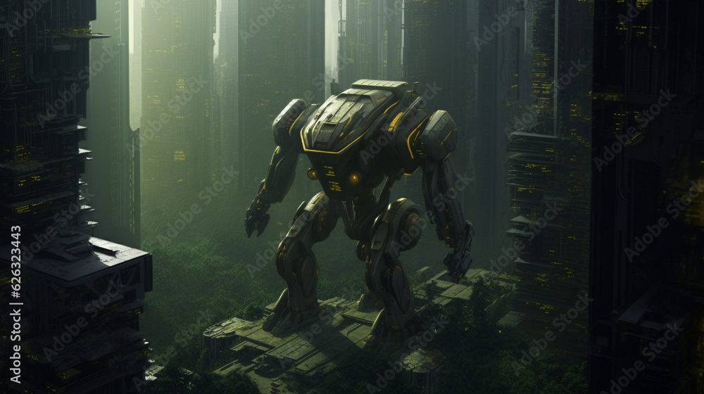 Robot Machine Future Robotic Sci-fi Military 3D Science Fiction Technology Apocalypse Generative AI Futuristic Robot Machine Future Robotic Sci-fi Military 3D Science Fiction Technology Apocalypse Generative AI Futuristic